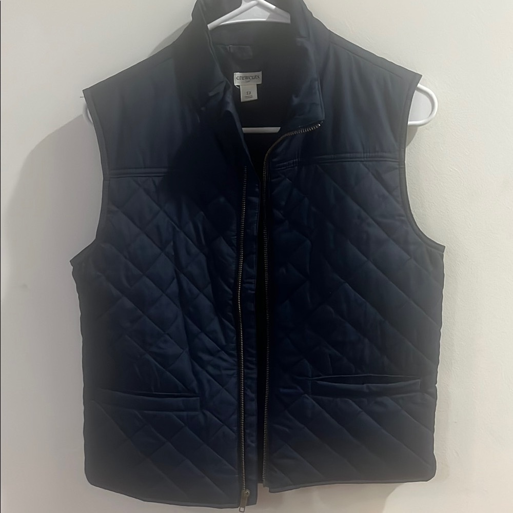 Crewcuts Quilted Vest - Navy